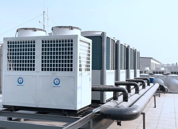 晋中市榆次区大拇指广场betvlctor网页版登录空气能热泵6000平方采暖项目